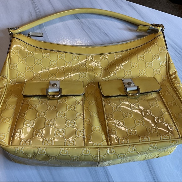 Yellow Gucci Shoulder/handbag - Picture 4 of 16